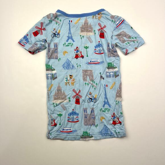 Little Sleepies Blue Weekend in Paris Top - Picture 5 of 5